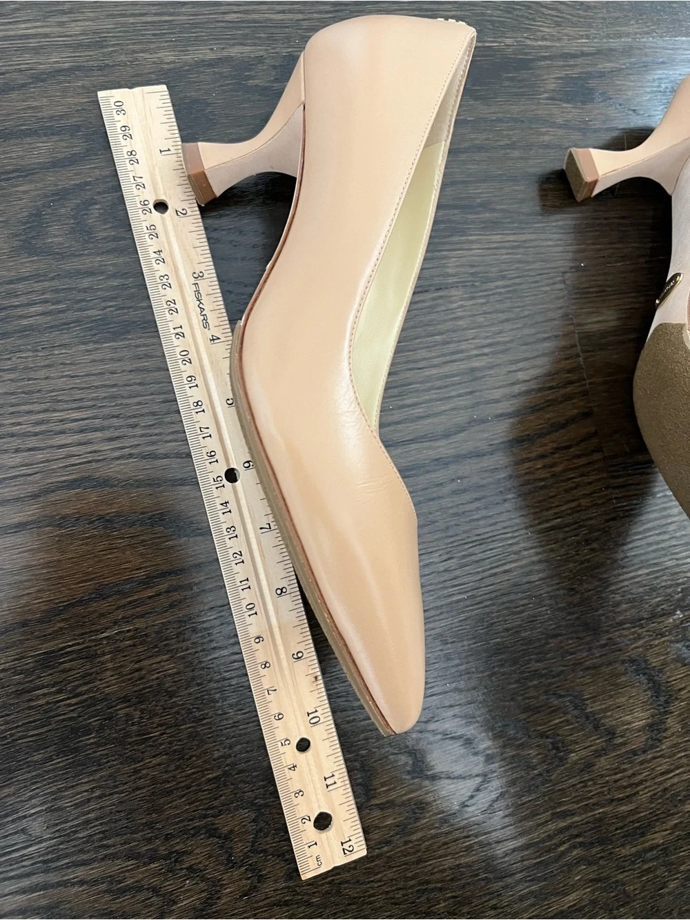 [Never Worn] Sarah Flint Perfect Kitten Pump 50 in Sand Calf Sz US 7 (IT37)